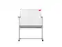 Nobo Pizarra blanca basic melamina movil 1200x900 mm