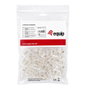 EQUIP 121173 Conectores RJ45 Cat6 UTP sin blindaje, 100 unidades, transparente