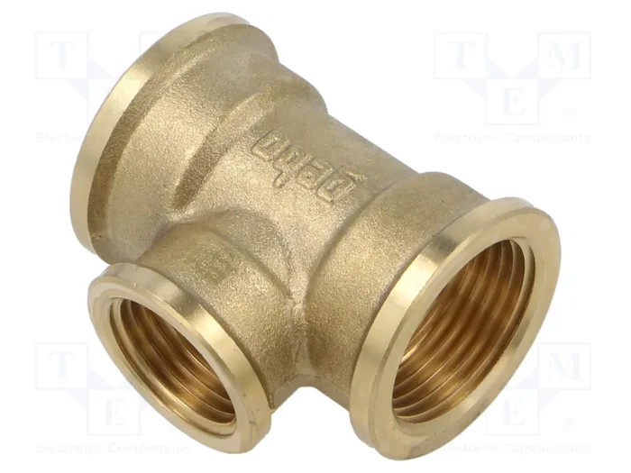 GEBO Conector en T de reducción hembra-hembra-hembra GEBO Conector en T de reducción hembra-hembra-hembra