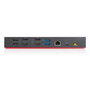 Lenovo ThinkPad Hybrid USB-C Dock con Adaptador USB-A, 3 Puertos USB 3.1, Dual 4K UHD, Carga Rapida y Gestion Empresarial PXE