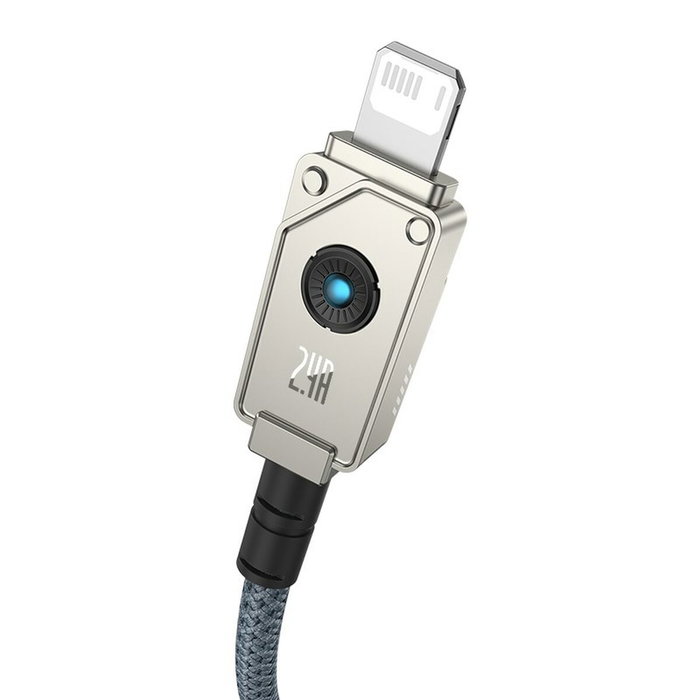 Cable USB a Lightning Baseus P10355802221-01 Blanco 2 m Cable USB a Lightning Baseus P10355802221-01 Blanco 2 m