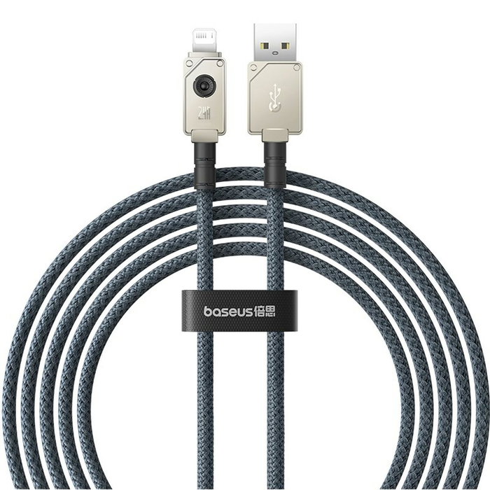 Cable USB a Lightning Baseus P10355802221-01 Blanco 2 m Cable USB a Lightning Baseus P10355802221-01 Blanco 2 m