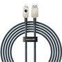Cable USB a Lightning Baseus P10355802221-01 Blanco 2 m