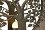 DKD Home Decor Lámpara de Sobremesa Árbol Dorado Metal