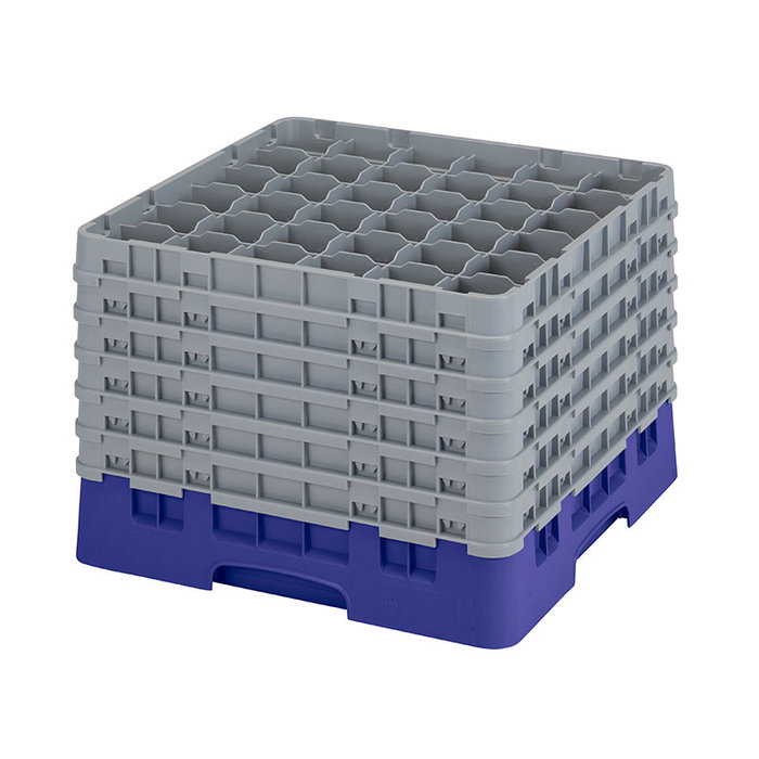 CAMBRO Cesta de lavado 36 comp. Azul marino CAMBRO Cesta de lavado 36 comp. Azul marino