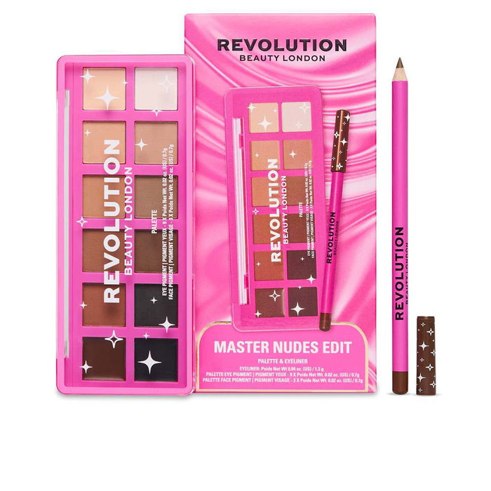 Revolution Make Up The Master Nudes Edit Estuche 2 pz Revolution Make Up The Master Nudes Edit Estuche 2 pz