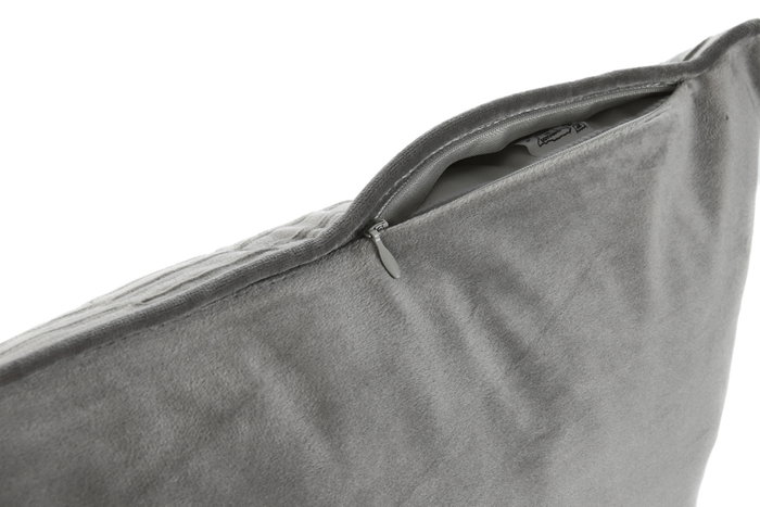 DKD Home Decor Cojín de Poliéster 50x30 cm Gris Claro DKD Home Decor Cojín de Poliéster 50x30 cm Gris Claro