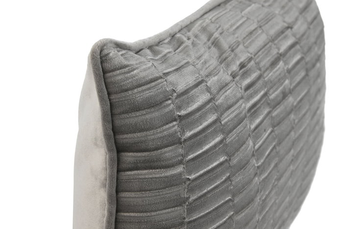 DKD Home Decor Cojín de Poliéster 50x30 cm Gris Claro DKD Home Decor Cojín de Poliéster 50x30 cm Gris Claro