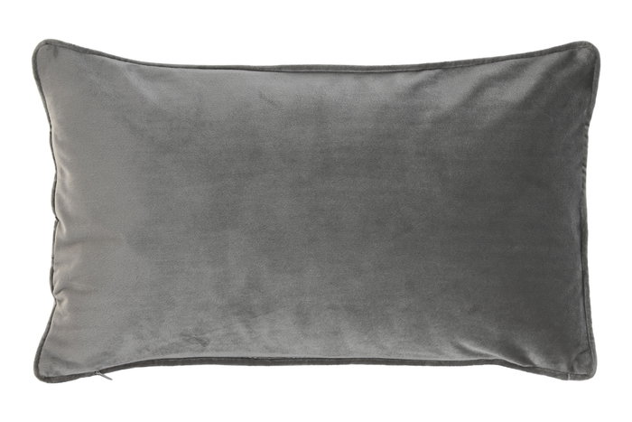 DKD Home Decor Cojín de Poliéster 50x30 cm Gris Claro DKD Home Decor Cojín de Poliéster 50x30 cm Gris Claro