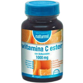 DIETMED Vitamina C (Ester-C) 1000 mg - 60 Comprimidos - Alta Absorción | Naturmil