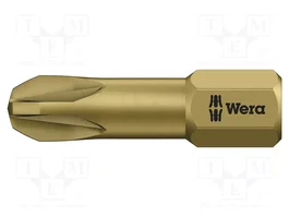 WERA Punta de destornillador Pozidriv® PZ3 de 25 mm