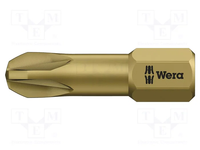 WERA Punta de destornillador Pozidriv® PZ3 de 25 mm WERA Punta de destornillador Pozidriv® PZ3 de 25 mm