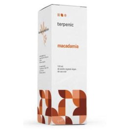 TERPENIC Aceite Vegetal Virgen Macadamia 100ml - Piel Seca, Áspera, Sensible y Cabello