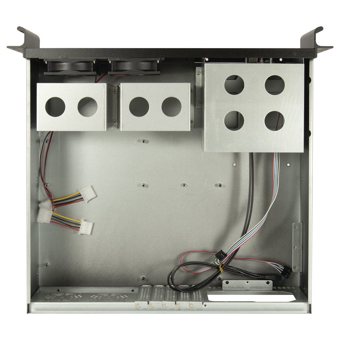 Inter-Tech 3U-K-340L - Chasis Rack Servidor Negro 3U para ATX/micro-ATX/Mini-ITX, 8 Bahias 3.5", 2 Bahias 2.5", 1 Bahia 5.25", 2 USB 3.2 Inter-Tech 3U-K-340L - Chasis Rack Servidor Negro 3U para ATX/micro-ATX/Mini-ITX, 8 Bahias 3.5", 2 Bahias 2.5", 1 Bahia 5.25", 2 USB 3.2