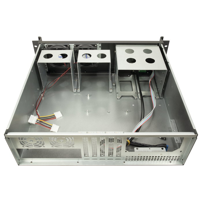 Inter-Tech 3U-K-340L - Chasis Rack Servidor Negro 3U para ATX/micro-ATX/Mini-ITX, 8 Bahias 3.5", 2 Bahias 2.5", 1 Bahia 5.25", 2 USB 3.2 Inter-Tech 3U-K-340L - Chasis Rack Servidor Negro 3U para ATX/micro-ATX/Mini-ITX, 8 Bahias 3.5", 2 Bahias 2.5", 1 Bahia 5.25", 2 USB 3.2