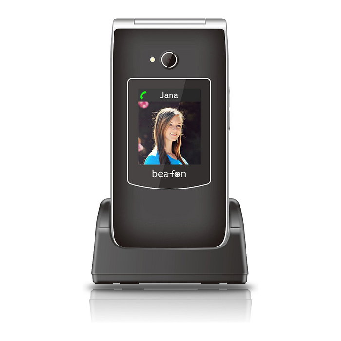 Movil beafon sl645 lte (4g) 7,11 cm (2.8") 120 g negro, plata