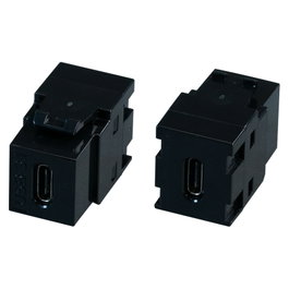 EFB Elektronik Adaptador de inserción Keystone USB3.1 hembra C-C 10 Gbit/s