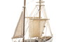 DKD Home Decor Figura LED MDF Barco Pesquero Natural 28x8x41,5 cm