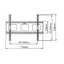 VALUE Soporte de pared para TV 32-60 pulgadas hasta 80 kg