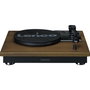 Lenco LS-100WD Tocadiscos Automático Bluetooth Roble y Negro