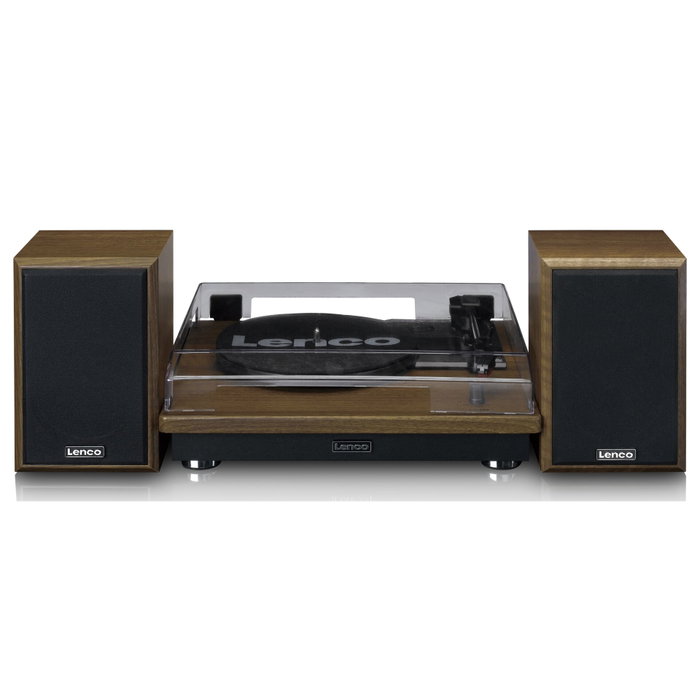 Lenco LS-100WD Tocadiscos Automático Bluetooth Roble y Negro Lenco LS-100WD Tocadiscos Automático Bluetooth Roble y Negro