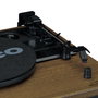 Lenco LS-100WD Tocadiscos Automático Bluetooth Roble y Negro