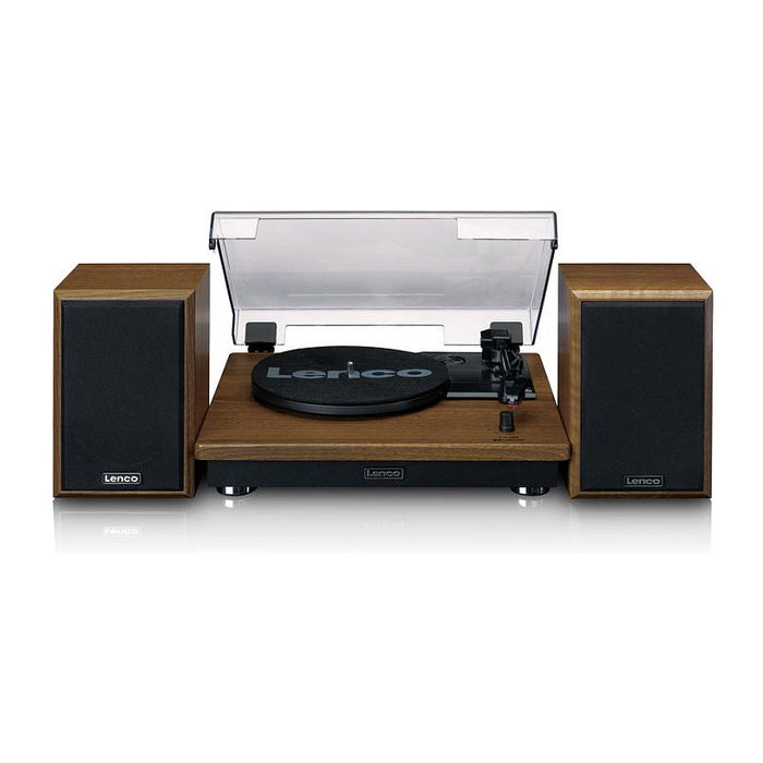 Lenco LS-100WD Tocadiscos de Tracción por Correa Automático Color Roble