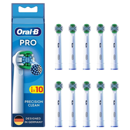 Oral-B Sonic Cepillo de Dientes Recambio Cabezal Precis Blanco 861080 Paquete de 10 Unidades