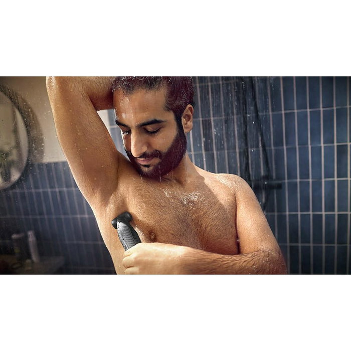 Philips Bodygroom Series 3000 BG3027/05 con 3 accesorios en azul y gris