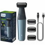Philips Bodygroom Series 3000 BG3027/05 con 3 accesorios en azul y gris