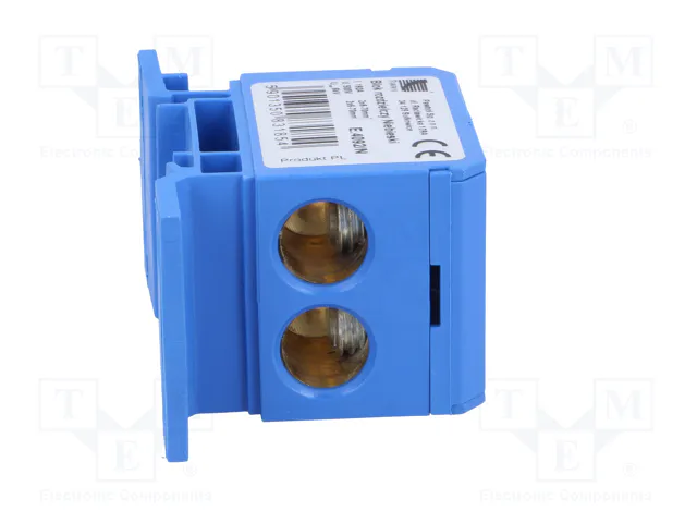 PAWBOL Bloque de Distribución Azul 160A 600V