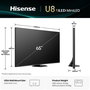 Smart TV Hisense 65U8Q 65" 4K Ultra HD LED HDR
