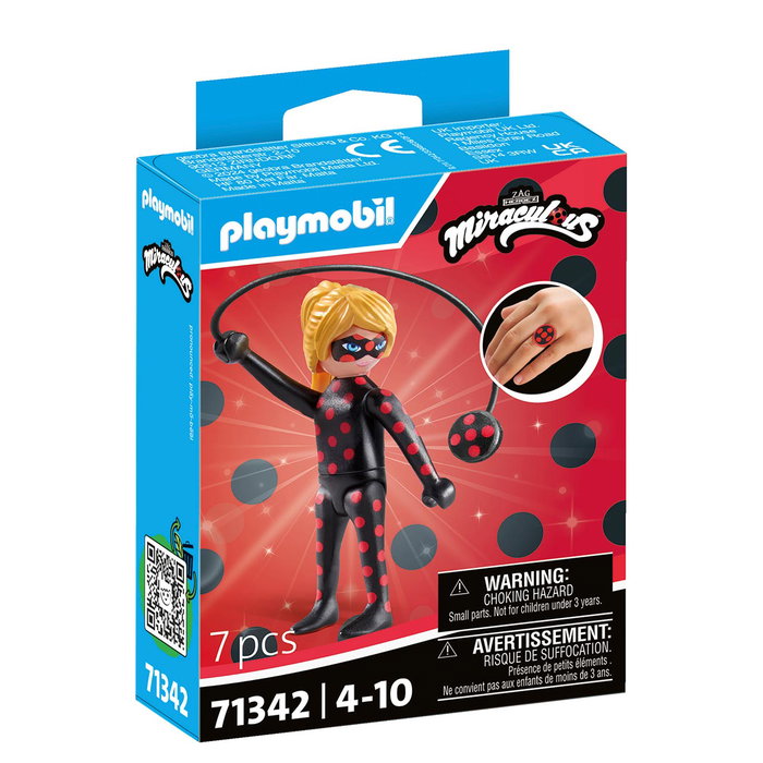 Playmobil Miraculous Ladybug Antibug 71342 (Chloé Bourgeois) Figura de Acción para +4 Años Playmobil Miraculous Ladybug Antibug 71342 (Chloé Bourgeois) Figura de Acción para +4 Años