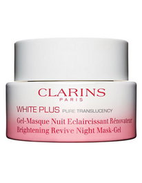 White Plus, Revitalizante, Iluminador, Mascarilla de gel, Cara, Cuello, Escote, 50 ml