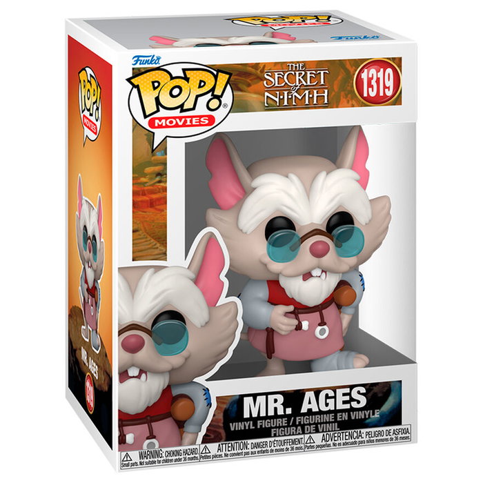 Funko Figura POP! Movies Mr. Ages NIMH, el mundo secreto de la señora Brisby