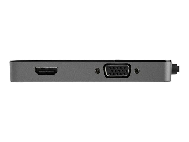 StarTech USB 3.0 to HDMI and VGA Adapter - Adaptador Multiport para Monitor Dual, Converter de Vídeo Externo 4K/1080p