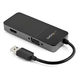 StarTech.com Adaptador Gráfico Externo USB 3.0 a HDMI / VGA, 4K 1080, Convertidor de Vídeo para Mac y Windows, 3.2 Gen 1