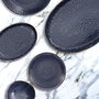 Summa Moon Blue Plato Oval 21x12x3 cm (Set de 6) inevitable