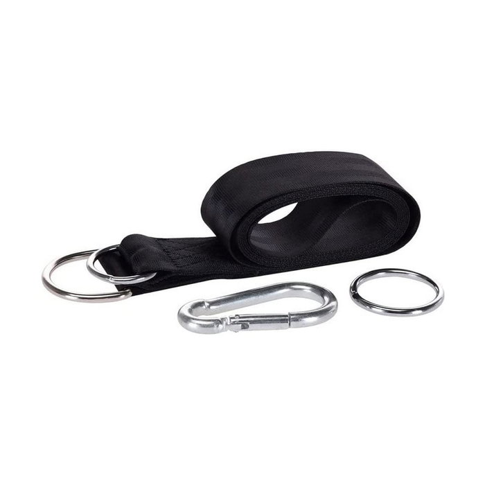 Kit para colgar hamacas con tiras de poliéster y agarres Kit para colgar hamacas con tiras de poliéster y agarres