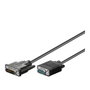 MicroConnect Cable Adaptador DVI-I 12+5 a VGA de 2m