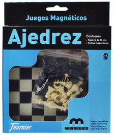 Fournier Ajedrez Magnético 20x16,1x2,2 cm Juego de Mesa Plegable Portátil