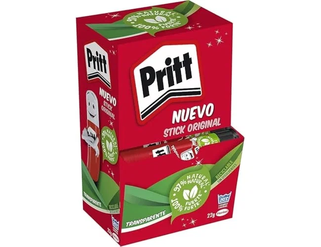 Pritt Pegamento en Barra 22g Transparente (Caja de 15 Unidades)