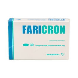 SODEINN Faricron 30Comp. Soporte Faringe con Ácido Hialurónico, Lisozima y Vitaminas A, C, B