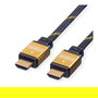 ROLINE Cable HDMI High Speed con Ethernet 11.04.5503, 3 m, Conectores Chapados en Oro, Negro