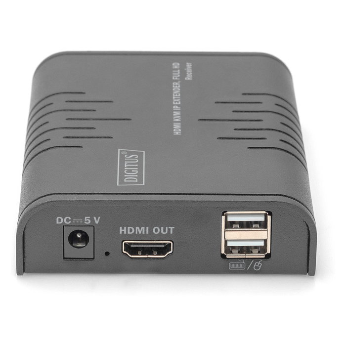 Digitus Receptor KVM IP HDMI Full HD, Extensor Alámbrico Cat5e hasta 120m, 1920 x 1080 Pixeles Digitus Receptor KVM IP HDMI Full HD, Extensor Alámbrico Cat5e hasta 120m, 1920 x 1080 Pixeles