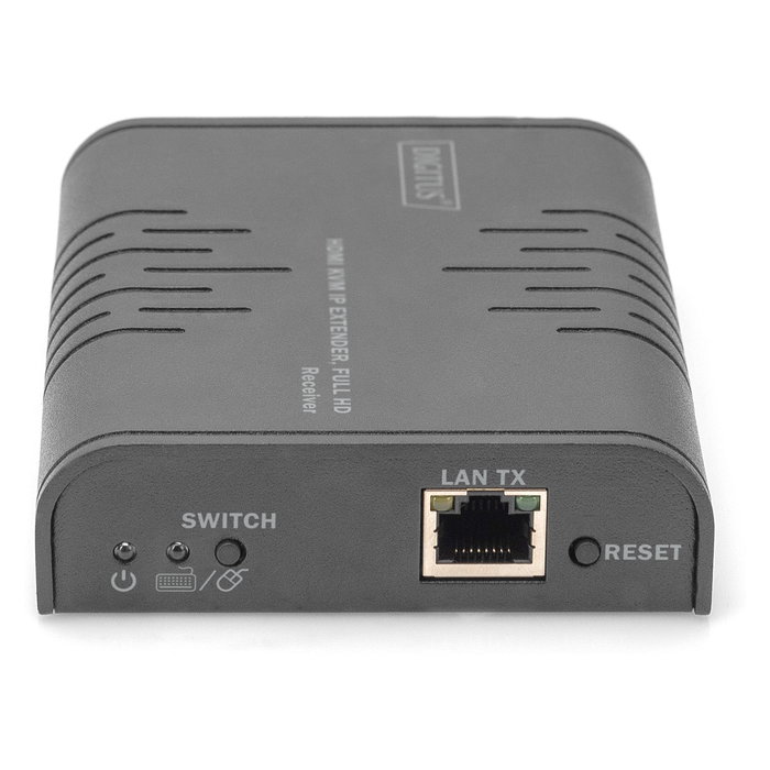 Digitus Receptor KVM IP HDMI Full HD, Extensor Alámbrico Cat5e hasta 120m, 1920 x 1080 Pixeles Digitus Receptor KVM IP HDMI Full HD, Extensor Alámbrico Cat5e hasta 120m, 1920 x 1080 Pixeles