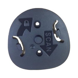 Zebra BRKT-LM0093C-04 Montageklammer Soporte para Barcodescanner, Compatible con DS9308, Negro