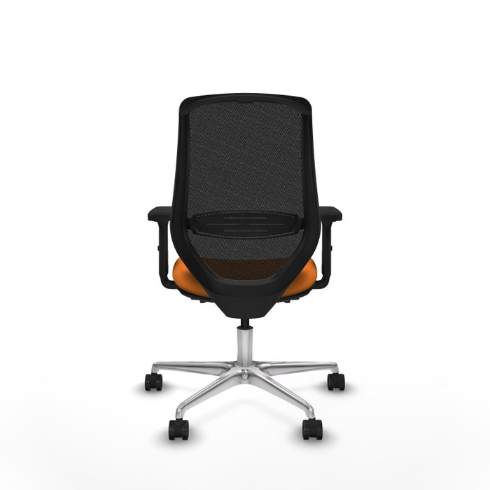 PIQUERAS Y CRESPO Silla de oficina Mardos Naranja y Negro PIQUERAS Y CRESPO Silla de oficina Mardos Naranja y Negro