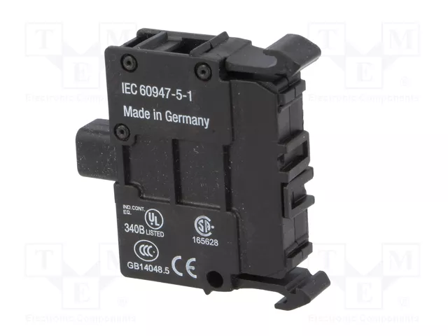 Eaton M22-LEDC230-W Luminaria LED para caja eléctrica, Negro