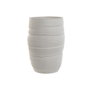DKD Home Decor Jarrón de Cerámica Blanco 27x27x37 cm